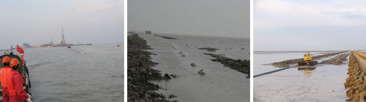 中石油大港油田（tián）埕海4X1海底管線鋪設項目（2007年）