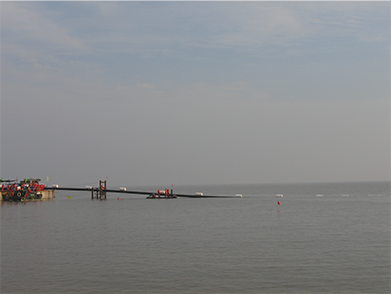 大港油田埕海4X1海底管線鋪設項目（2007年（nián）--中石（shí）油）